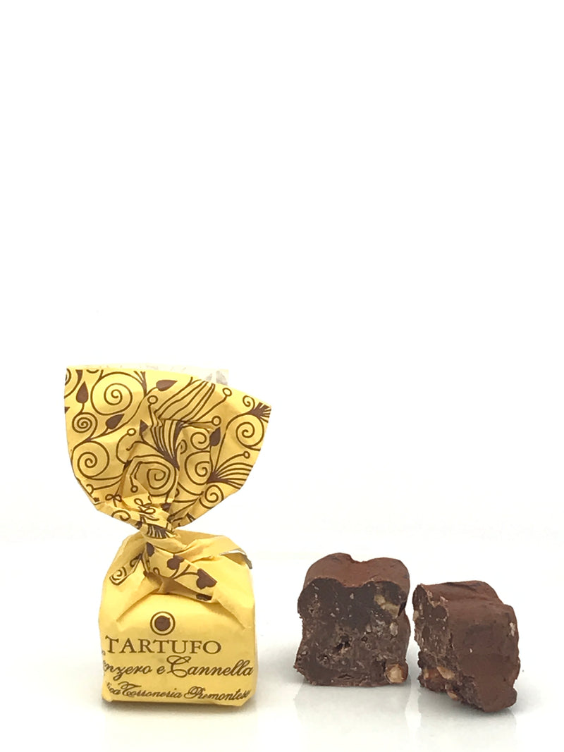 Tartufo dolce allo Zenzero e Canella, Ingwer und Zimt, 14 g einzeln verpackt