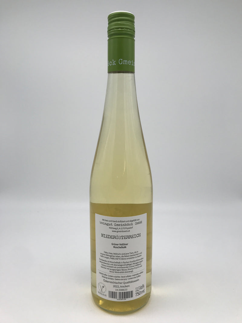 Grüner Veltliner "Muschelkalk" Gmeinböck, Österreich 0,75 l Fl.