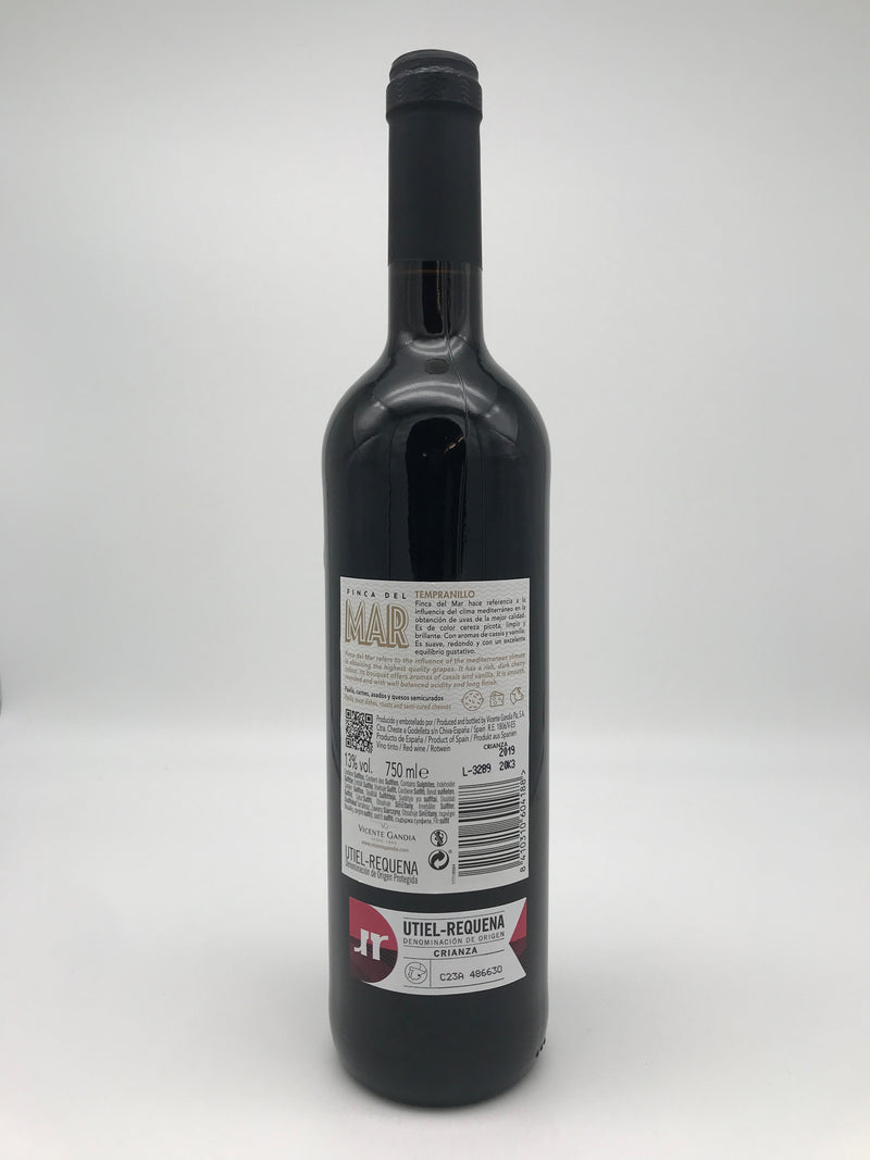 Finca del Mar, Tempranillo Crianza, Vecente Gandia, 0,75 L