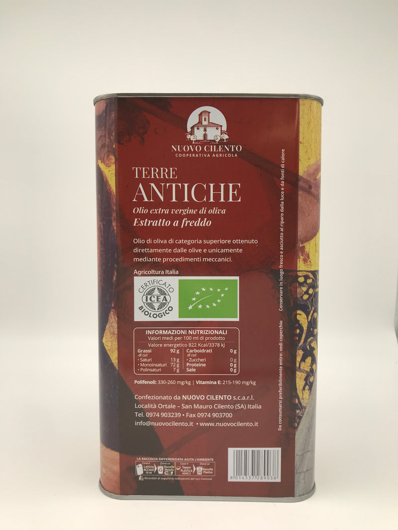 Terre Antiche - BIO Natives Olivenöl extra, 3 l Kanister
