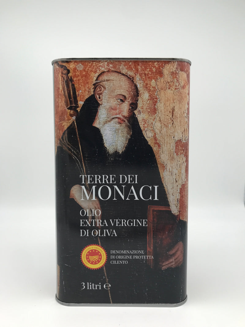 Terre dei Monaci - Natives Olivenöl extra D.O.P. Cilento, 3 l Kanister