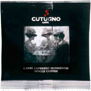 Caffè CUTUGNO Nero, Pads, 150 Stück à 7 g