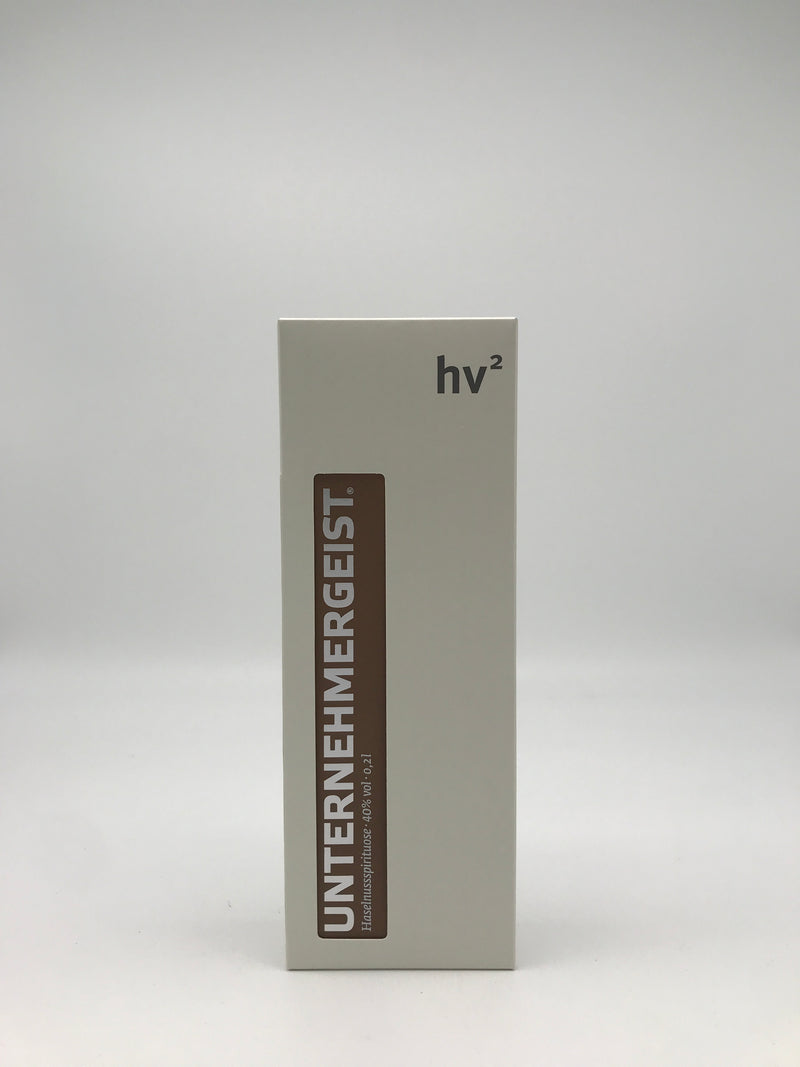 Haselnussgeist "Unternehmergeist" 40 % Vol. 200 ml Fl.
