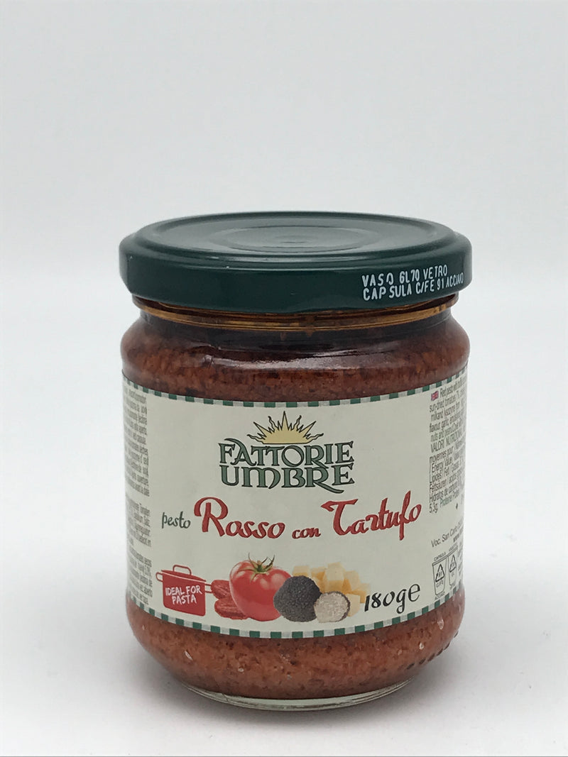 Pesto Rosso con tartufo, 180 g Glas, Fattorie Umbre
