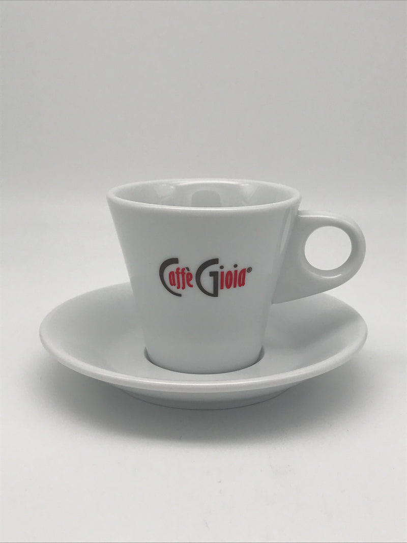 Cappuccino Tasse mit Untertasse "Gioia"