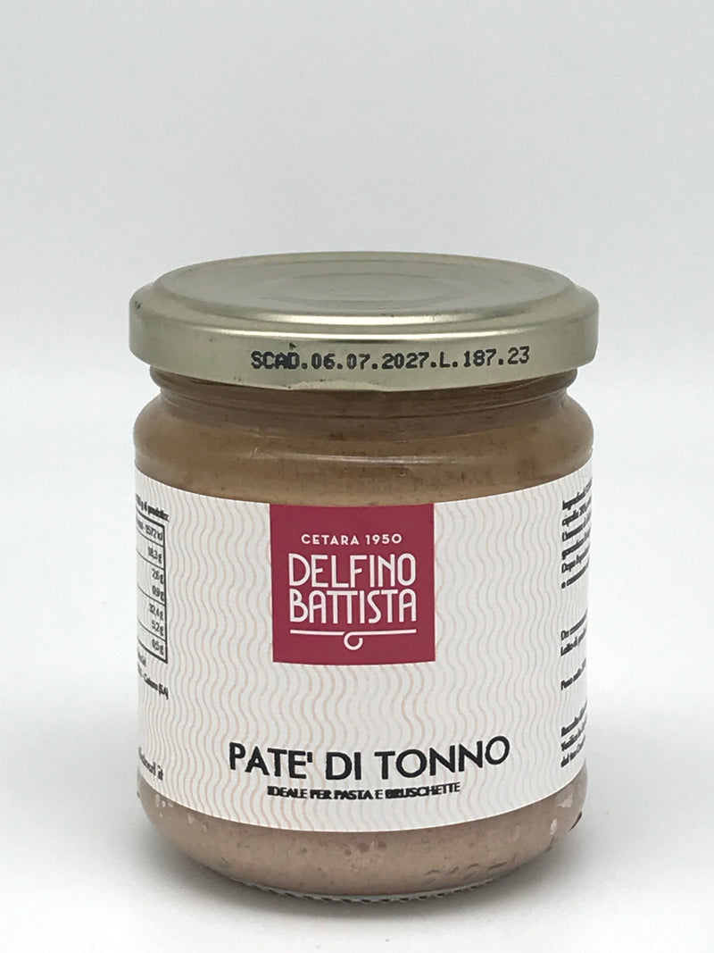 Paté di tonno, Thunfischcreme, NETTO 200 g Glas