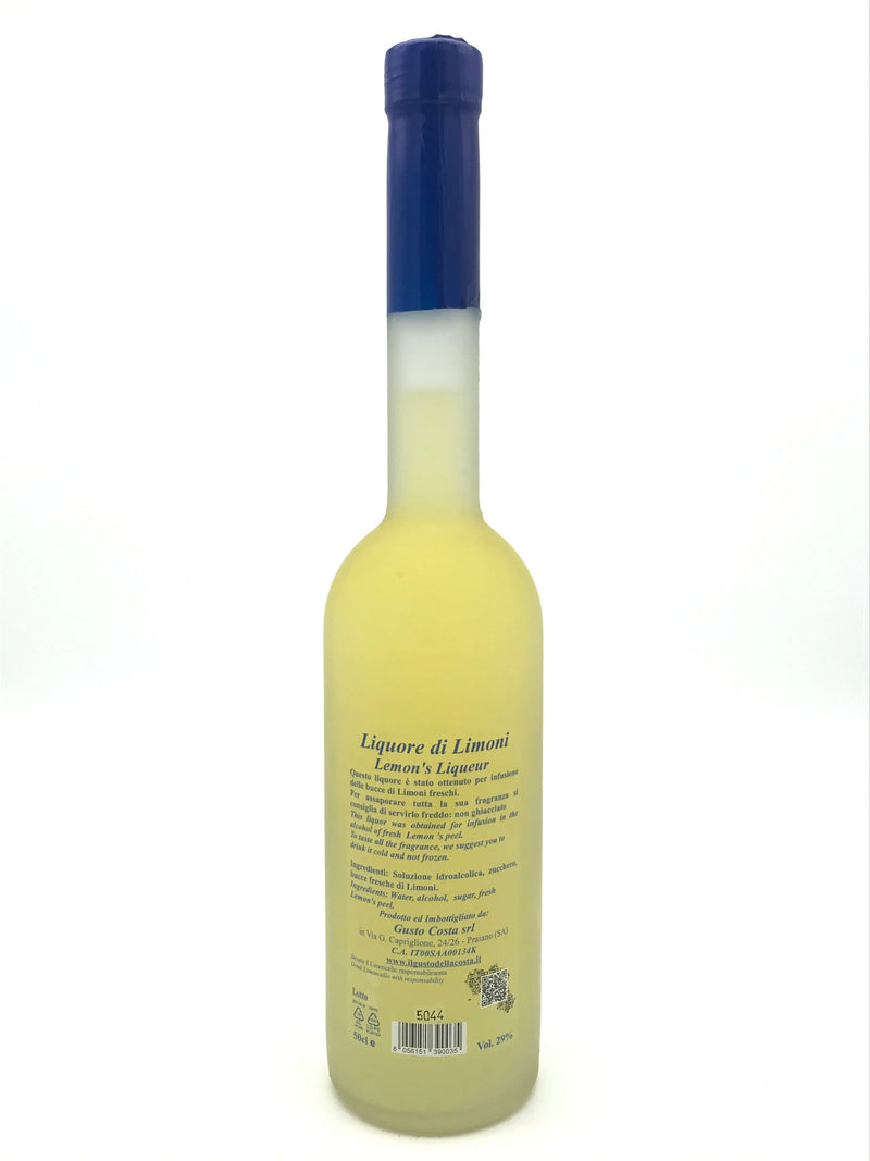 Limoncello 29 % Vol. – 0,5 l Flasche Gusto Costa