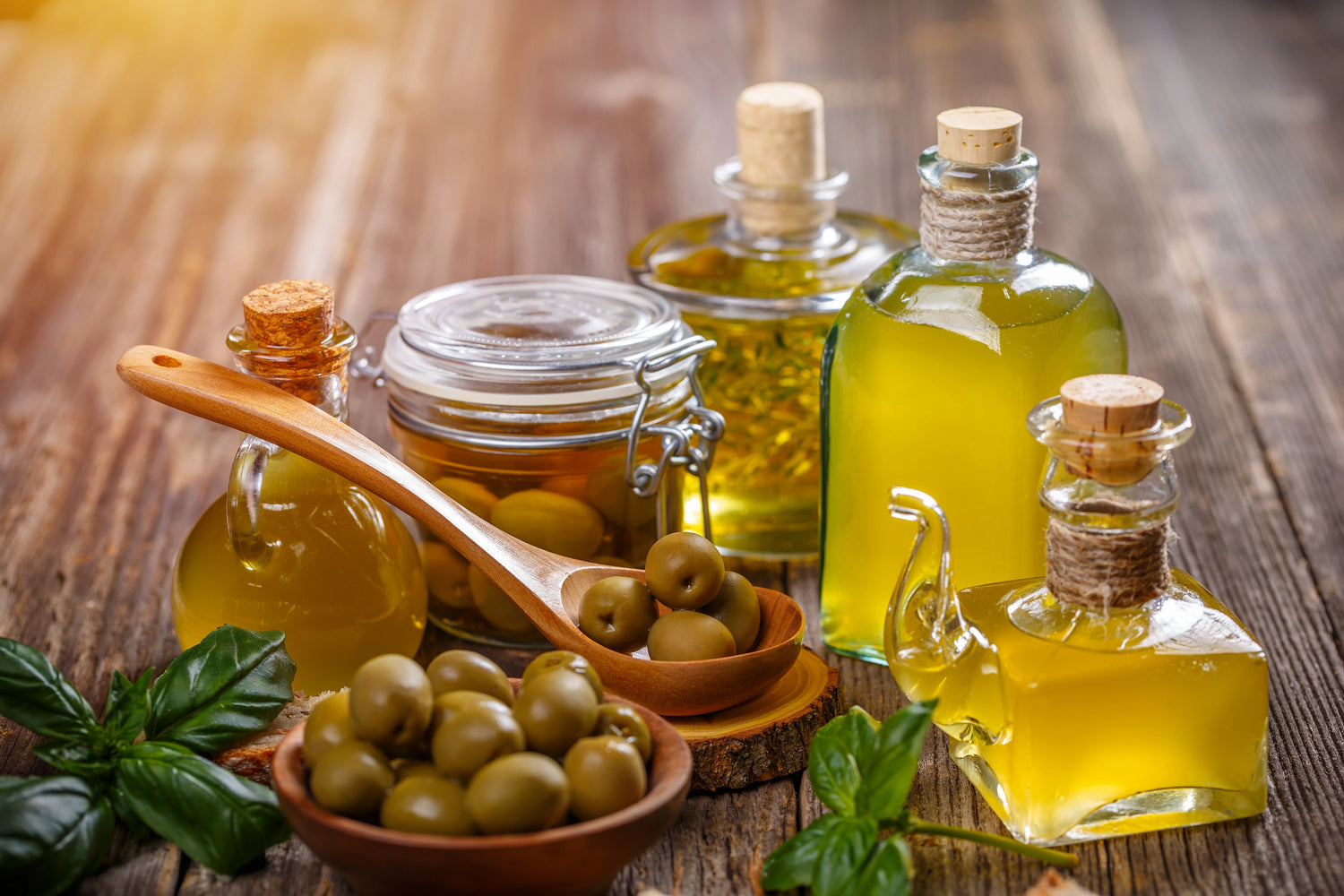 olive-oil-and-berries