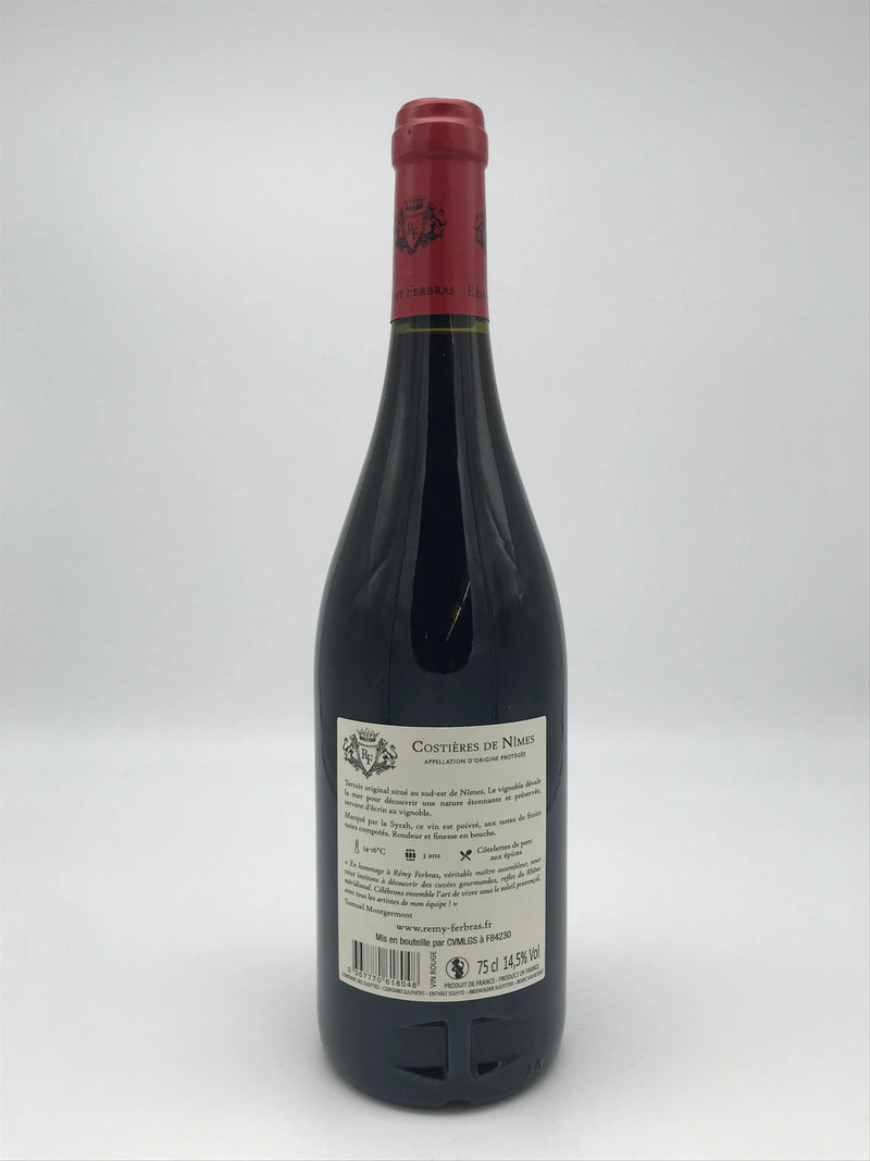 Costières de Nîmes Rouge, Rémy Ferbras, Frankreich, 0,75 l Fl. Rémy Ferbras