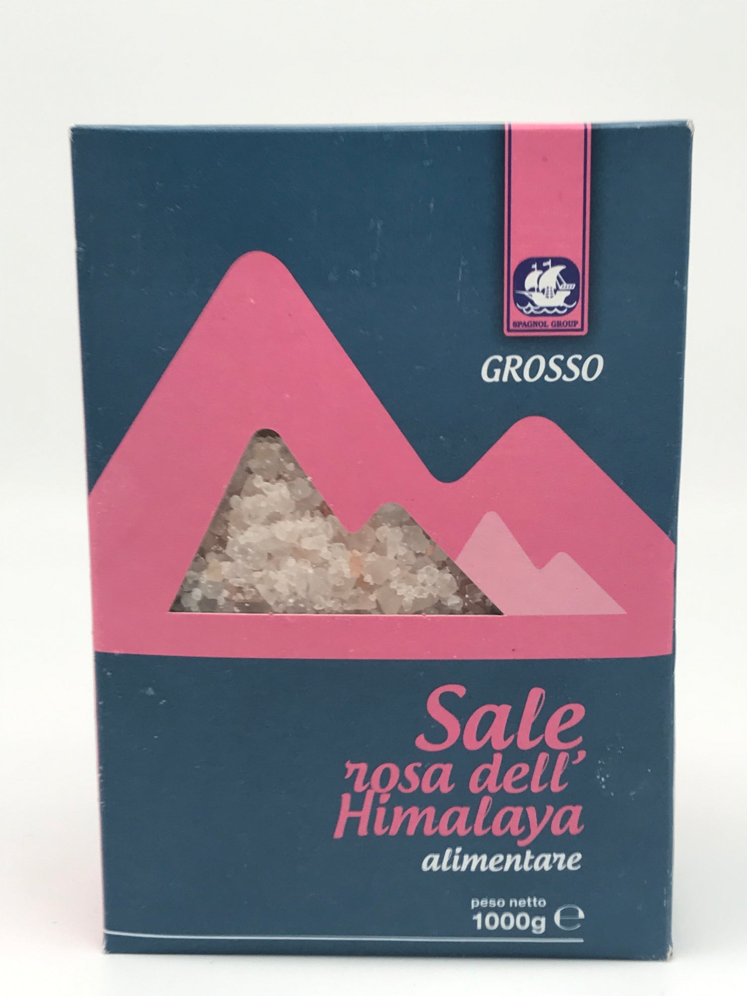 Rosa Kristallsalz aus Pakistan, grob, 1 kg Packg.