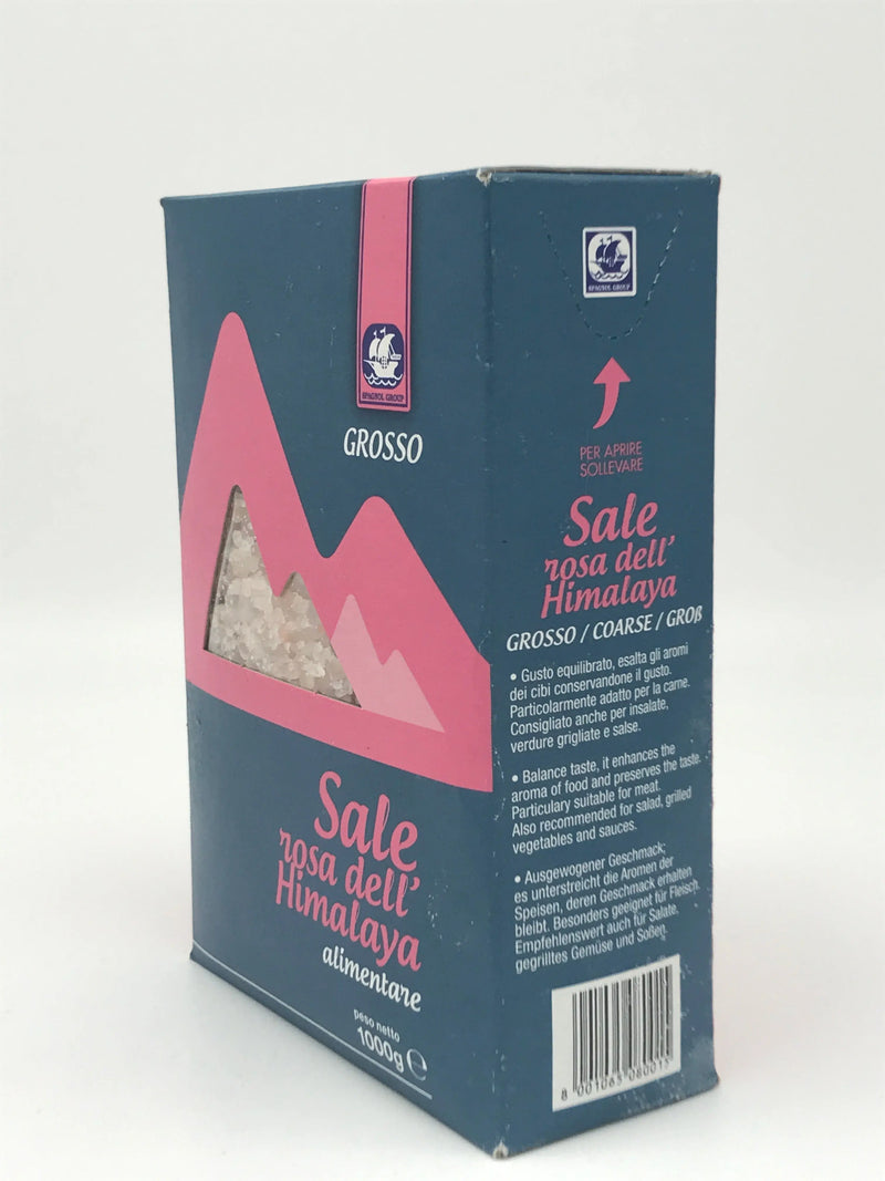 Rosa Kristallsalz aus Pakistan, grob, 1 kg Packg. Spagnol Group S.r.l.