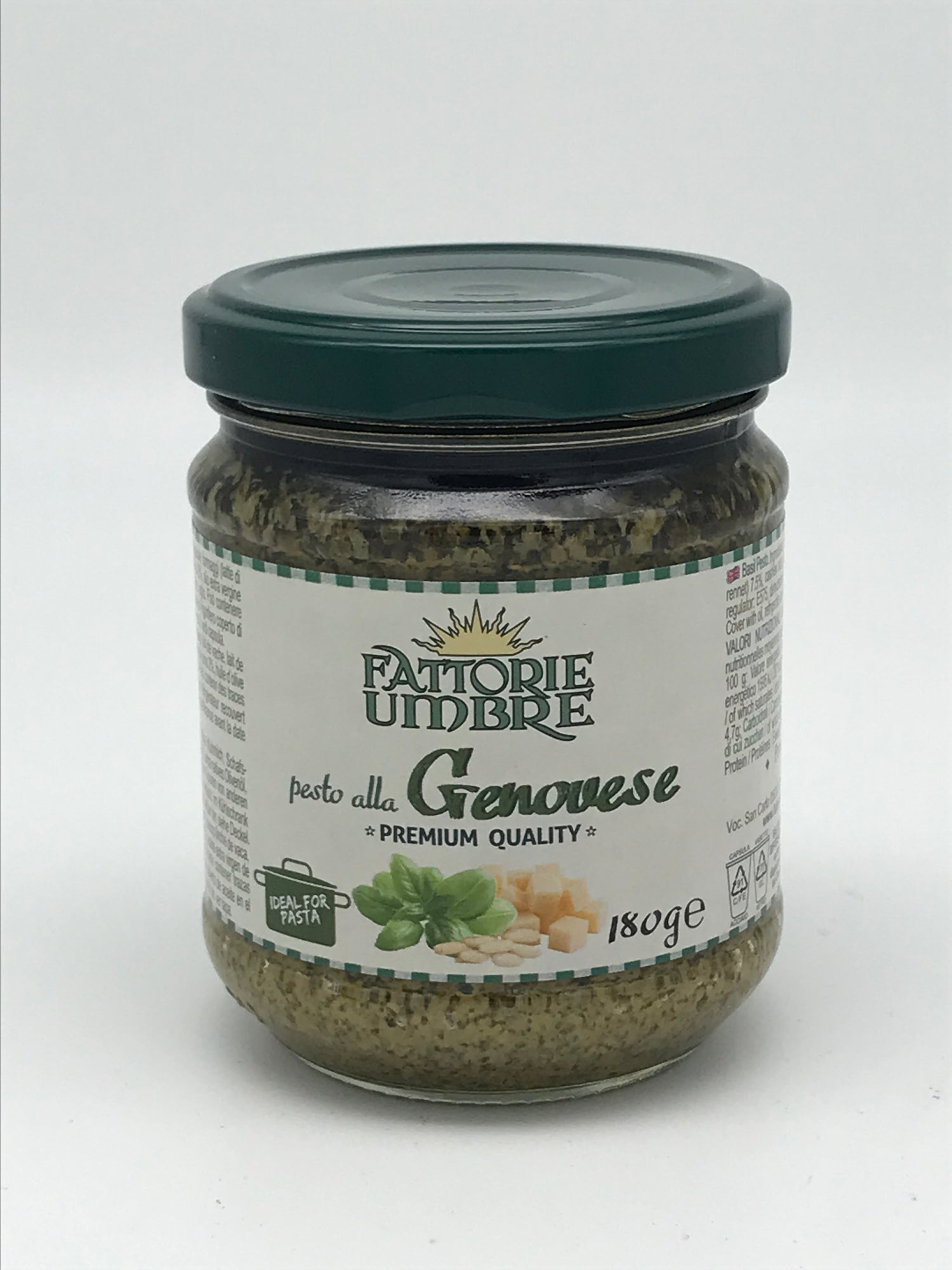Pesto alla Genovese, 180g Glas