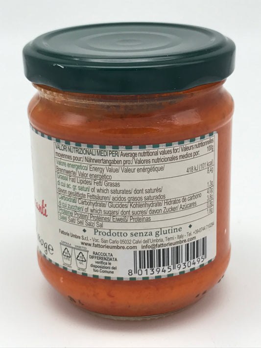 Paté di Peperoni Piccanti, 180 g Glas