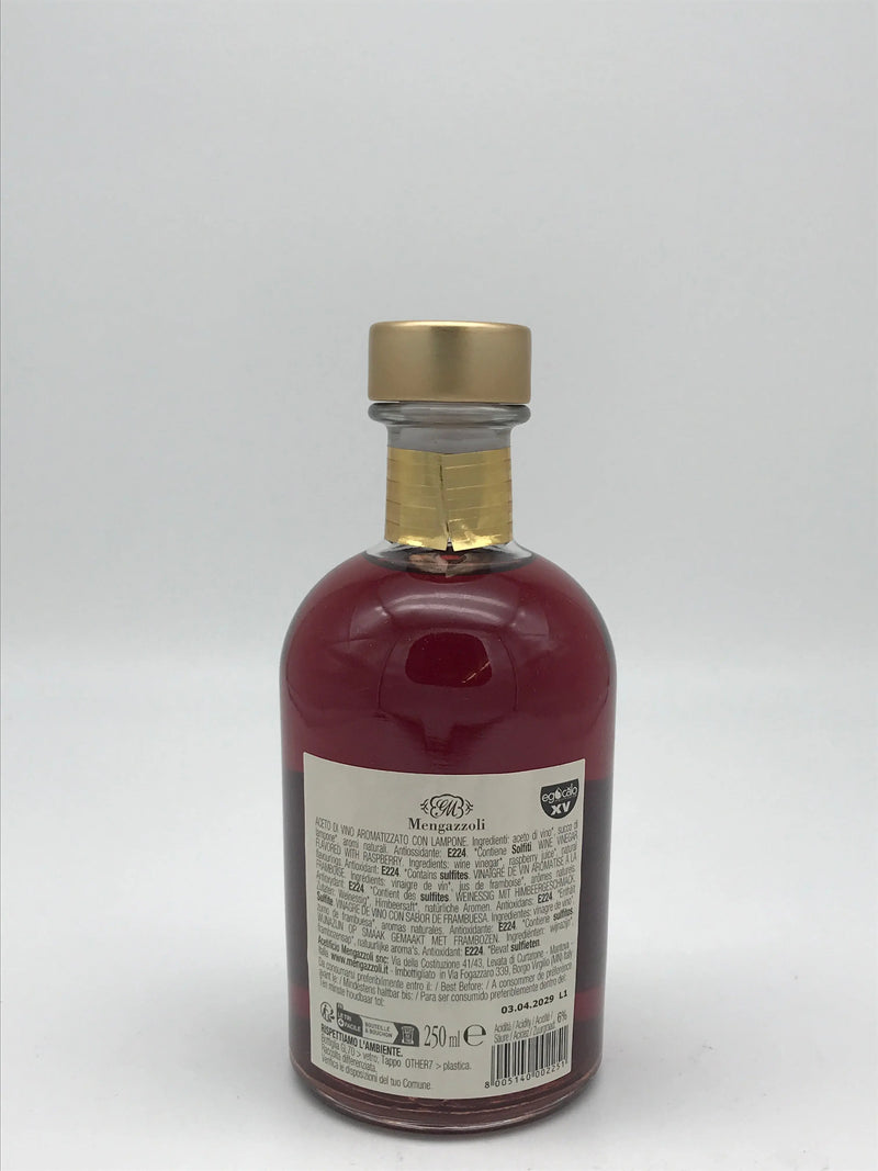 Aceto di vino aromatizzato al Lampone 6% - Mengazzoli 250 ml Mengazzoli