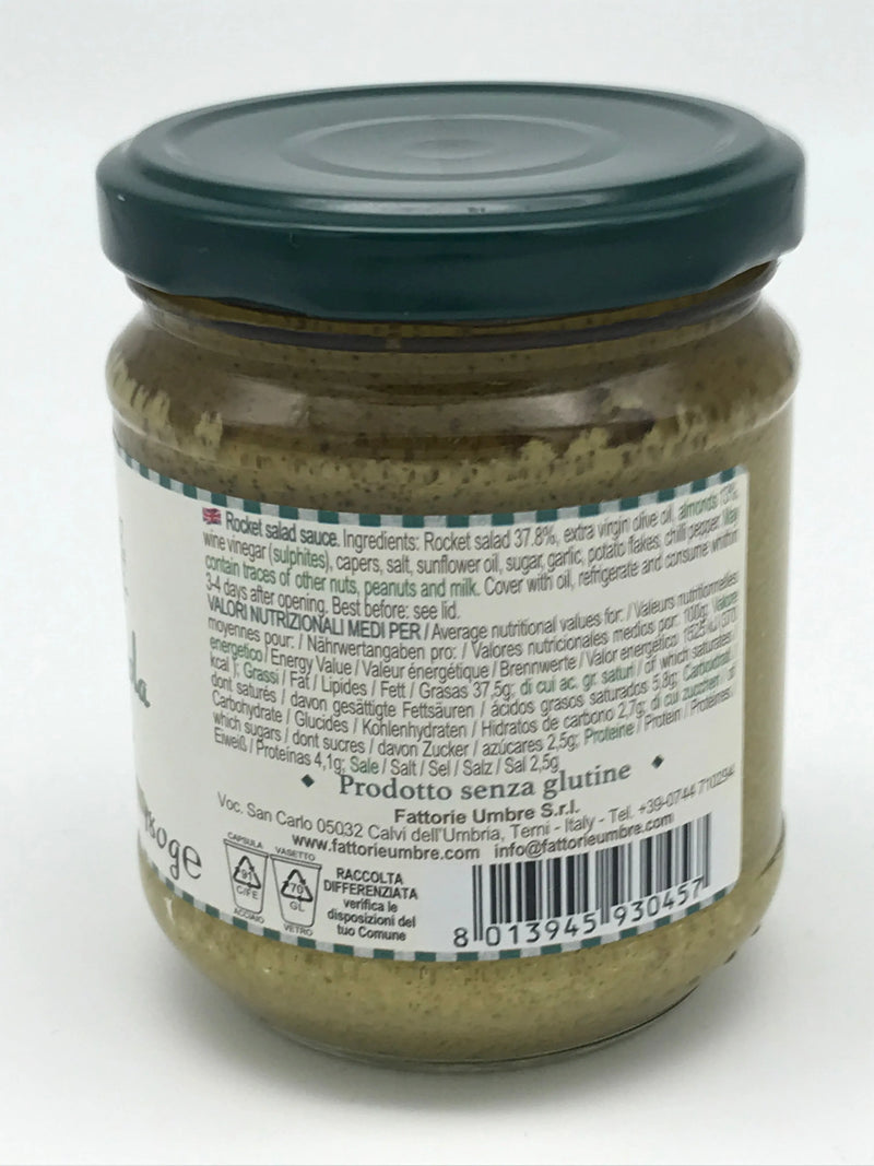 Salsa di Rucola, 180 g Glas, Fattorie Umbre Fattorie Umbre s.r.l.