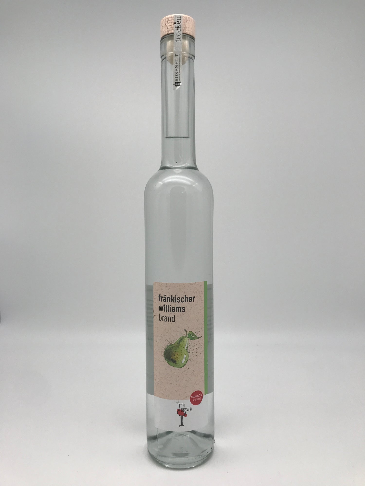 Fränkischer Williamsbrand 40% Vol. 0,5 l Flasche