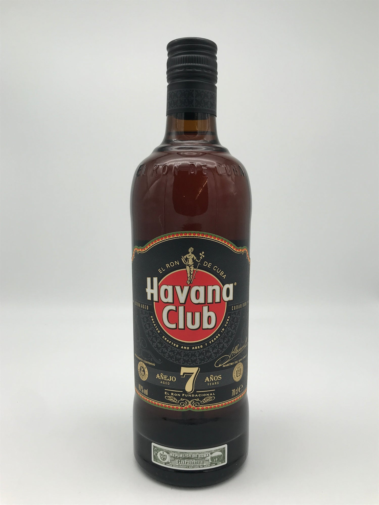 Havana Club Rum, 7 Jahre, 40 %Vol., 0,7 l Fl.