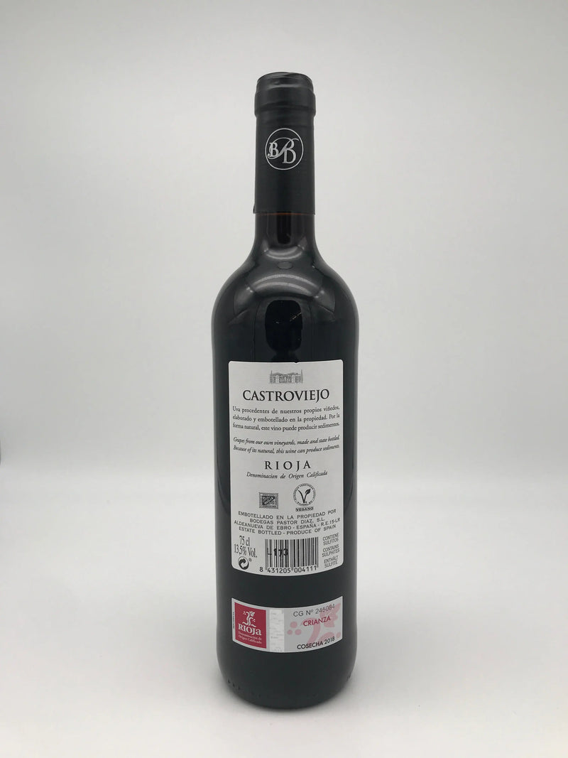 Castroviejo Crianza Rioja D.O.Ca, Pastór Díaz, Spanien, 0,75 l Fl. Bodegas Pastor Diaz