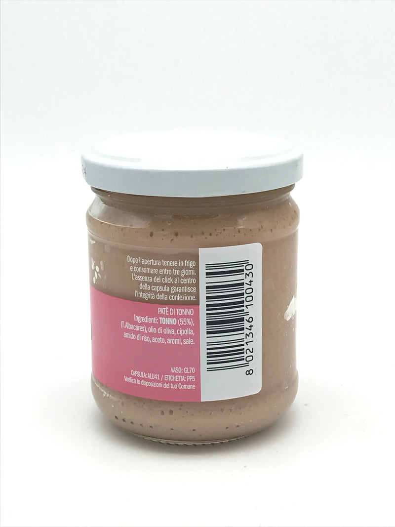 Paté di tonno, Thunfischcreme, NETTO 200 g Glas Delfino Battista Srl
