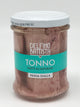 Filetti di tonno al naturale, Thunfischfilets natur, 190 g Glas