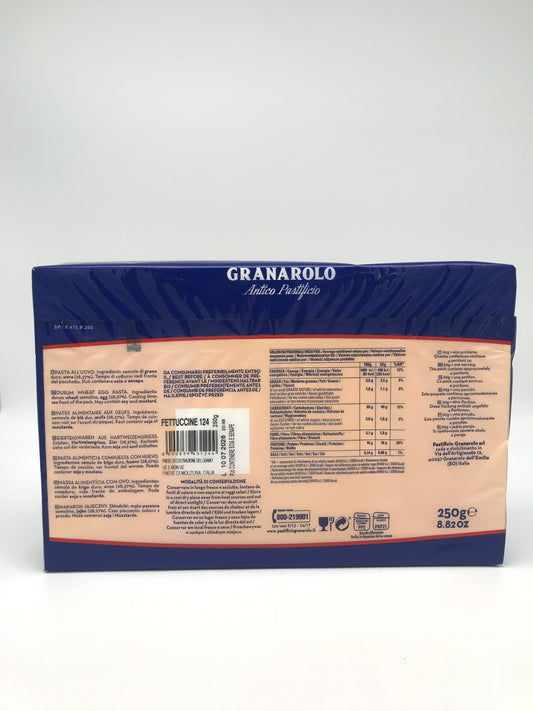 Fettucine No.124 - Pasta all'uovo, Granarolo, 250 g Packg.