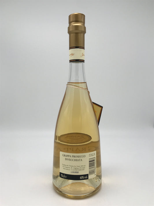 Grappa Invecchiata - Prosecco Barrique, 40 %Vol., 0,7 l Fl.