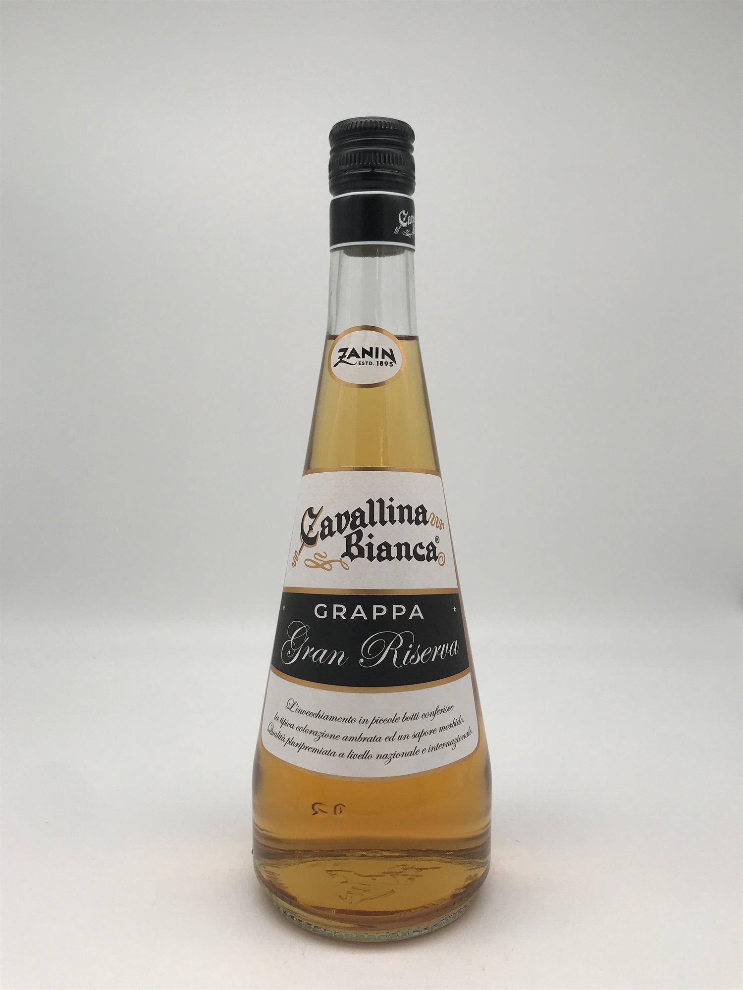 Cavallina Bianca - Grappa Stravecchia, 40 %Vol., 0,7 l Fl.