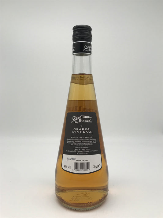 Cavallina Bianca - Grappa Stravecchia, 40 %Vol., 0,7 l Fl.