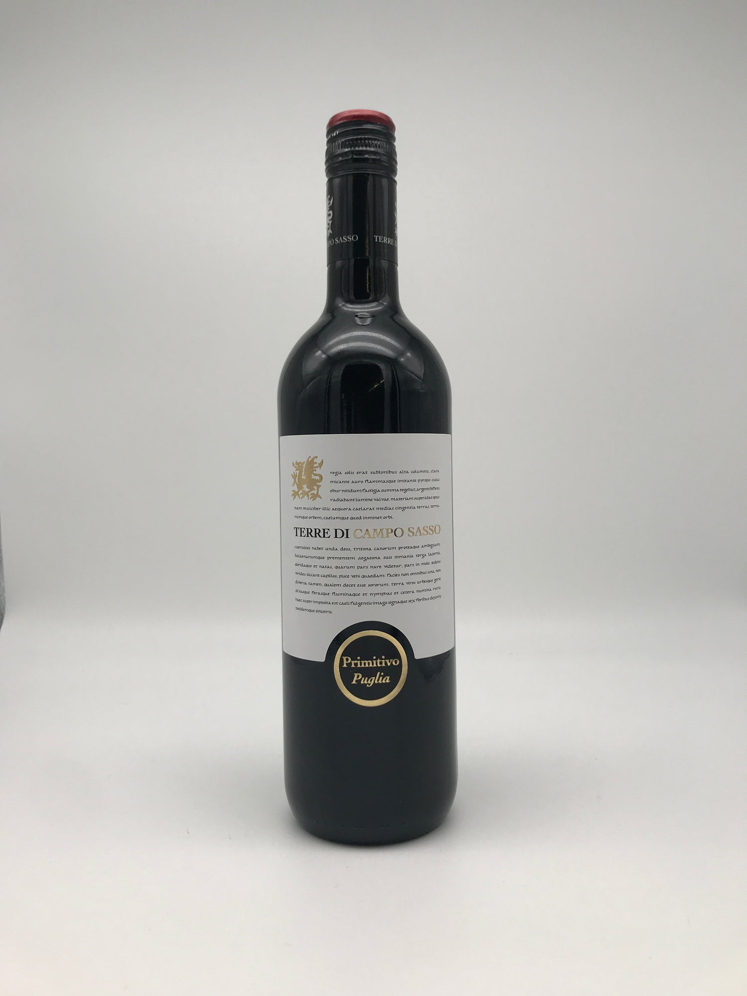 Primitivo I.G.P. Puglia, Terre di Campo Sasso, Italien, 0,75 l  Fl.