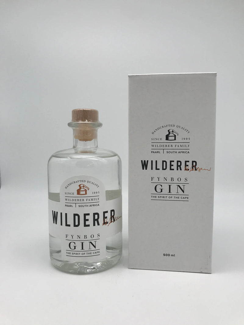 Fynbos GIN 43 % Vol. Südafrika 0,5 l Fl. Wilderer's Distillery, Paarl, SA