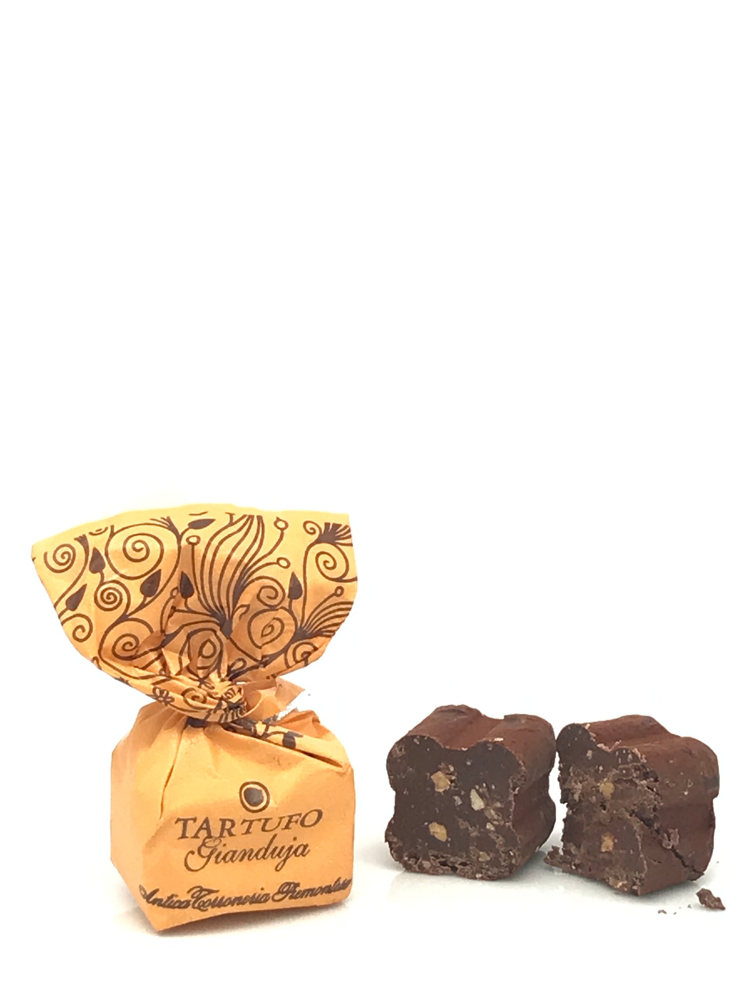 Tartufo dolce Gianduja, mit Gianduja-Haselnüssen, 14 g einzeln verpackt