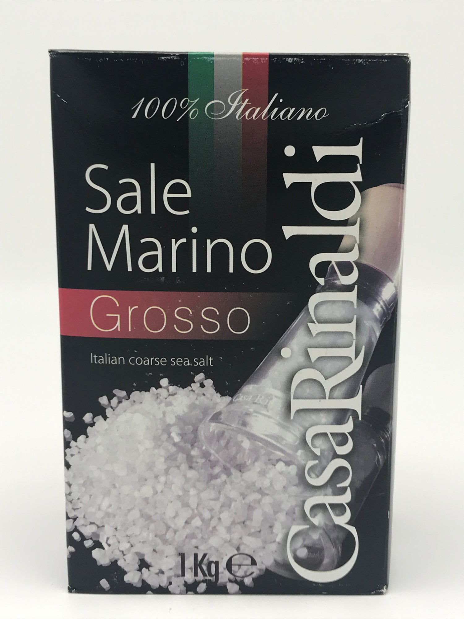 Sale Marino grosso, Meersalz grob, 1 kg Packg.