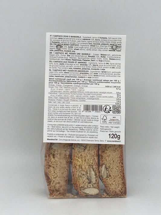 Cantucci Fichi & Mandorla Marabissi 120g