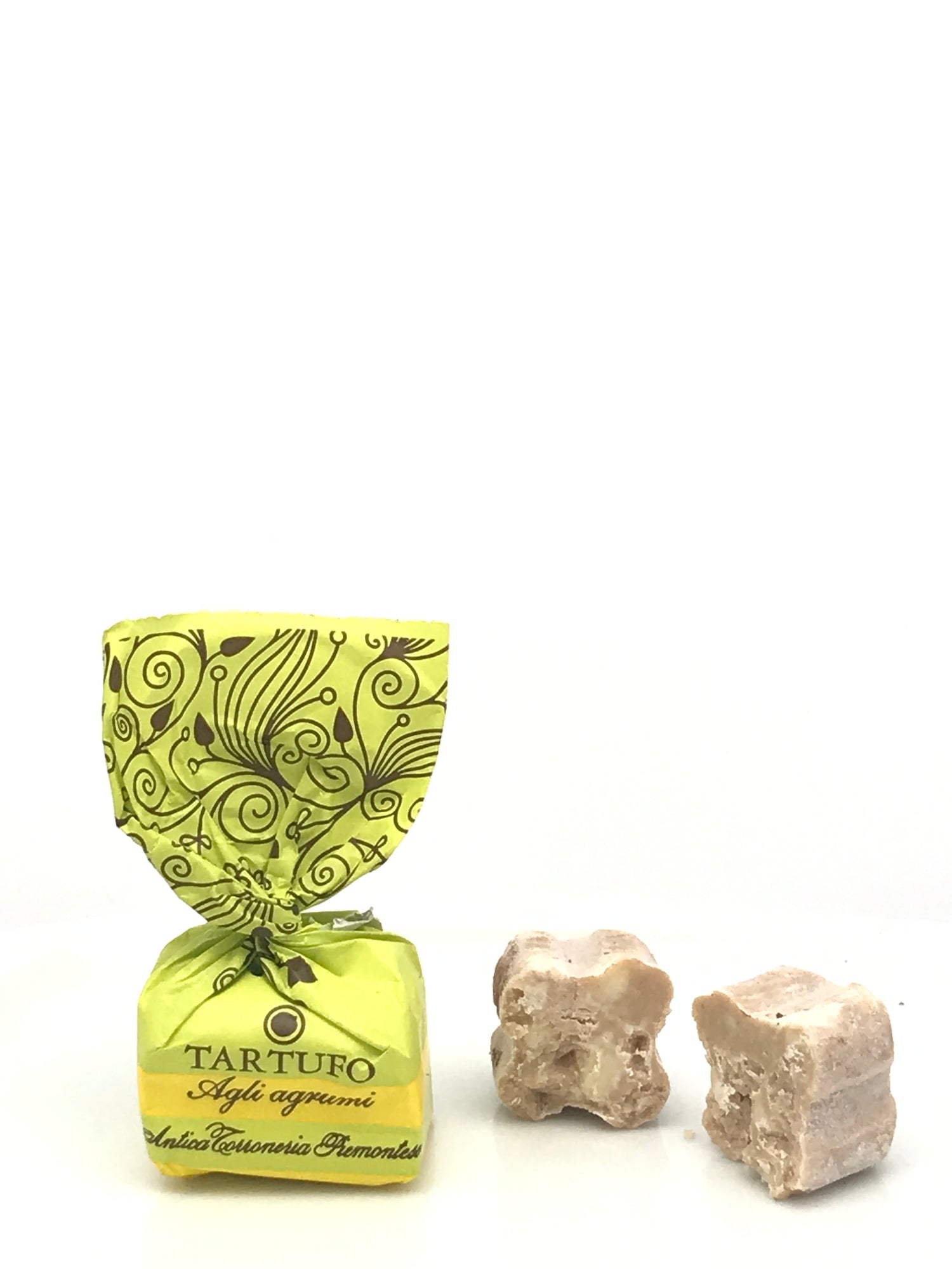 Tartufo dolce Agli agrumi süße Trüffel-Praline mit Zitrusfrüchten, 14 g einzeln verpackt