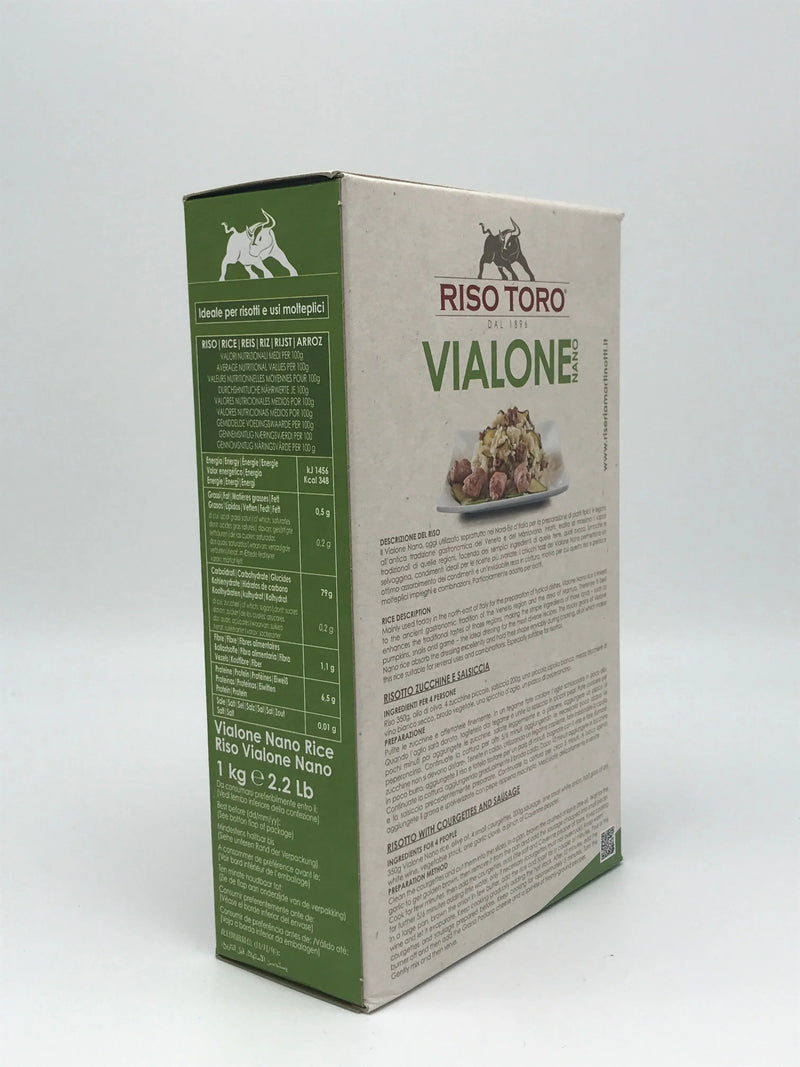 Riso Toro Vialone Nano Bio 1 kg Riseria Martinotti SrL