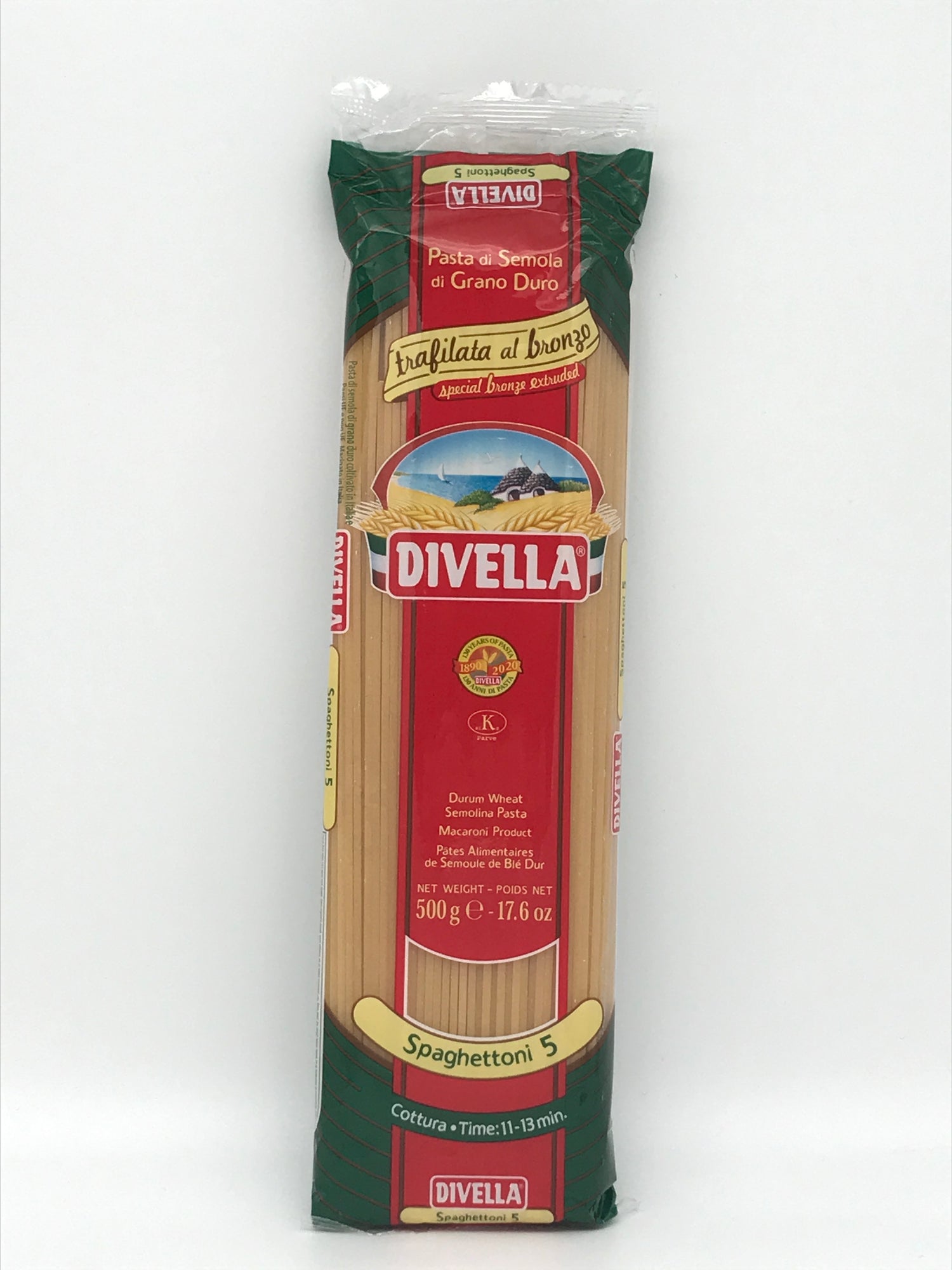 Spaghettoni 5 al Bronzo Divella 500g