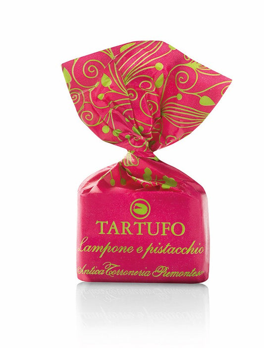 Tartufo Lampone e Pistacchio, mit Himbeere und Pistazie, 14 g einzeln verpackt