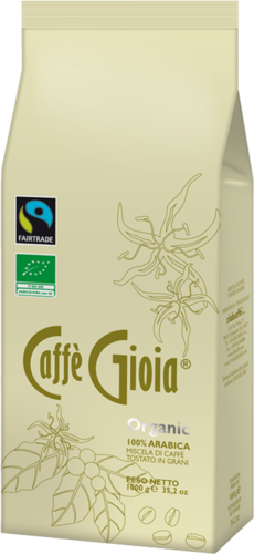BIO Espresso Caffè Gioia, ganze Bohne, 100% Arabica, 1 kg Packung
