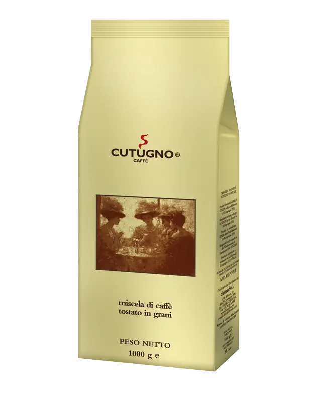 Caffè CUTUGNO Oro, ganze Bohne, 1 kg Pack. labcaffè S.r.l.