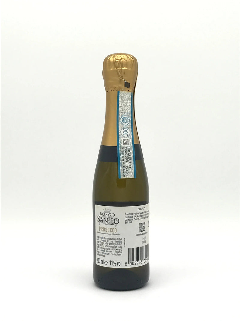 Prosecco Brut Borgo Sanleo, Zonin, 0,2 L Gourmedici