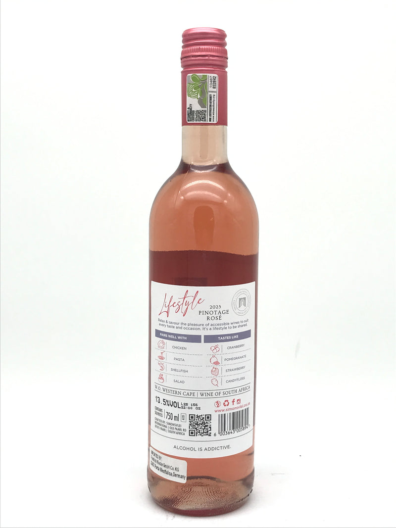 2113_Lifestyle Pinotage Rose 0,75 L Gourmedici