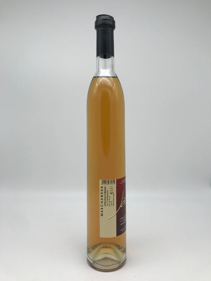 Maschanzka Apfelfruchtbrand, faßgelagert, Jöbstl, 40 %Vol., 0,5l Fl. Brennerei Jöbstl