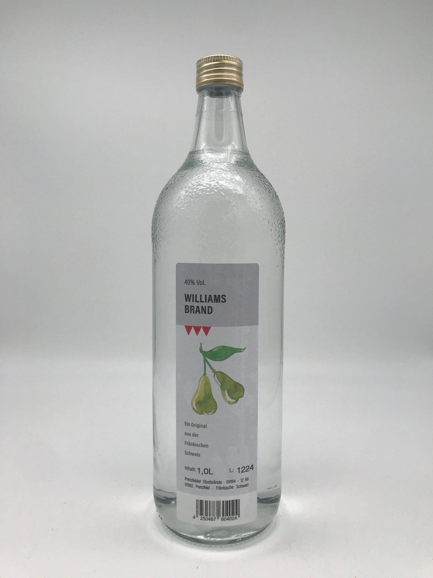 Williamsbrand, Haas, 40% Vol., 1 l Fl.