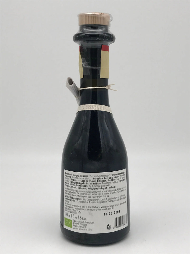 BIO Condimela - Aceto di mele - Rustica, 250 ml Flacon Mengazzoli
