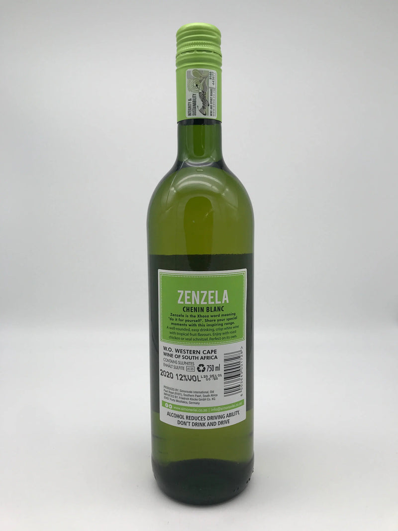 Zenzela - Chenin Blanc, Simonsvlei, Südafrika, 0,75 l Fl. Simonsvlei