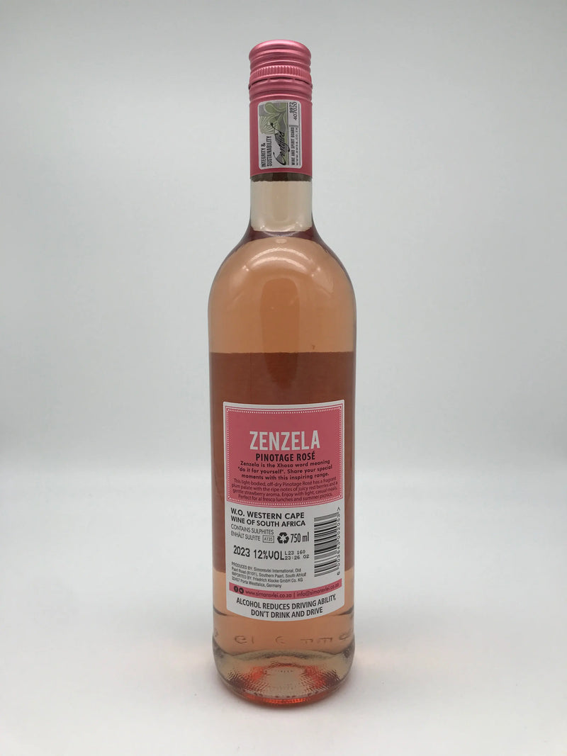 Zenzela - Pinotage Rosé, Simonsvlei, Südafrika, 0,75 l Fl. Simonsvlei