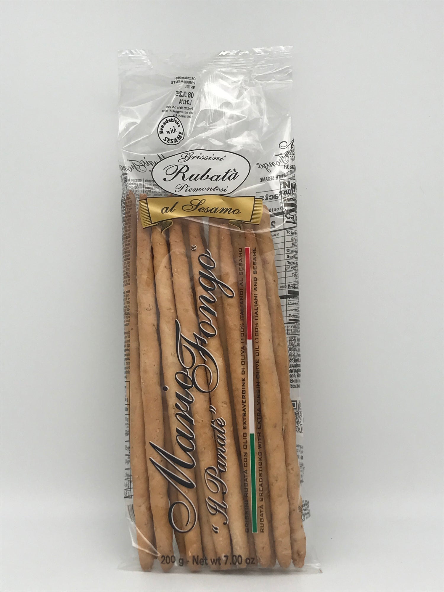 Grissini Rubata al Sesamo, mit Sesam, 200 g Btl.