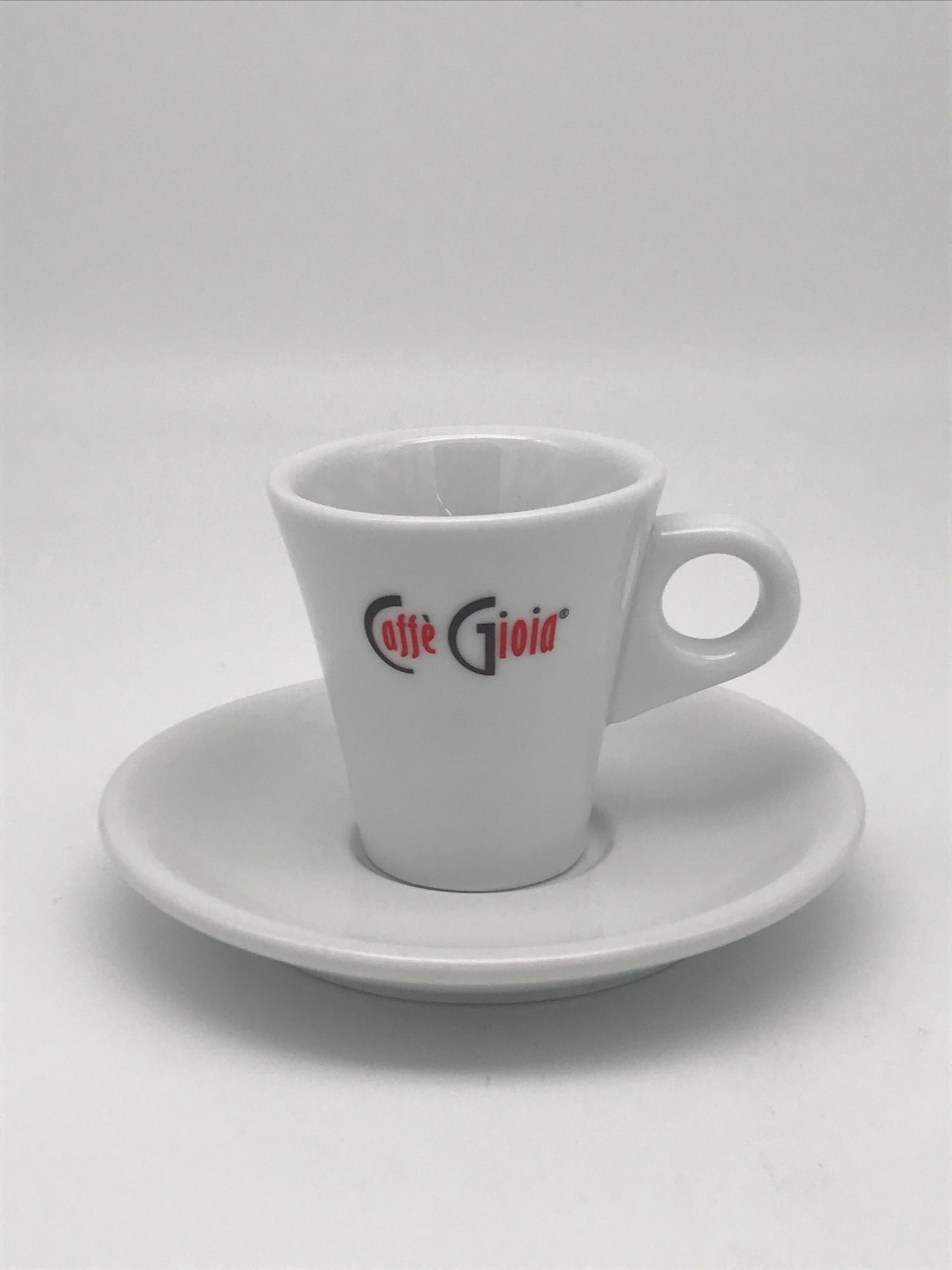 Espresso Tasse mit Untertasse "Gioia" Porzellan