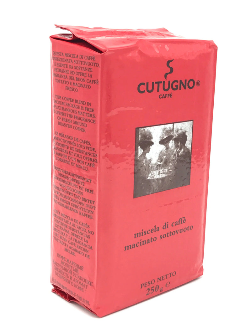 Caffè CUTUGNO Rosso, gemahlen, 250 g Pack. labcaffè S.r.l.