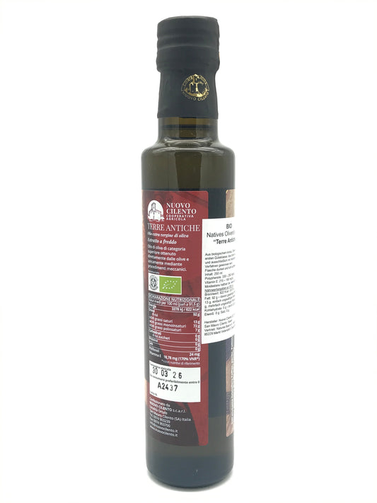 Terre Antiche - BIO Natives Olivenöl extra, 250 ml Fl. Cooperativo Nuovo Cilento